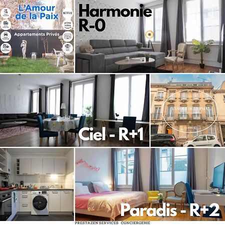 L'Amour De La Paix - Centre-Ville - Jardin - Proche Gare - Tv65"Primevideo - Ambiance Tres Chaleureuse - Parking Gratuit Sous-Video Surveillance Proche - Gere Par Presta-Zen'Services Verdún Exterior foto
